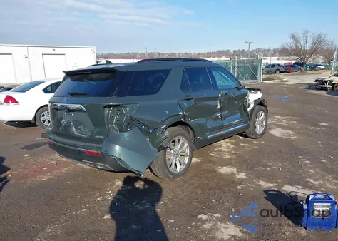 2023 Ford Explorer Xlt z USA, uszkodzony, nr VIN 1FMSK8DH6PGC33797